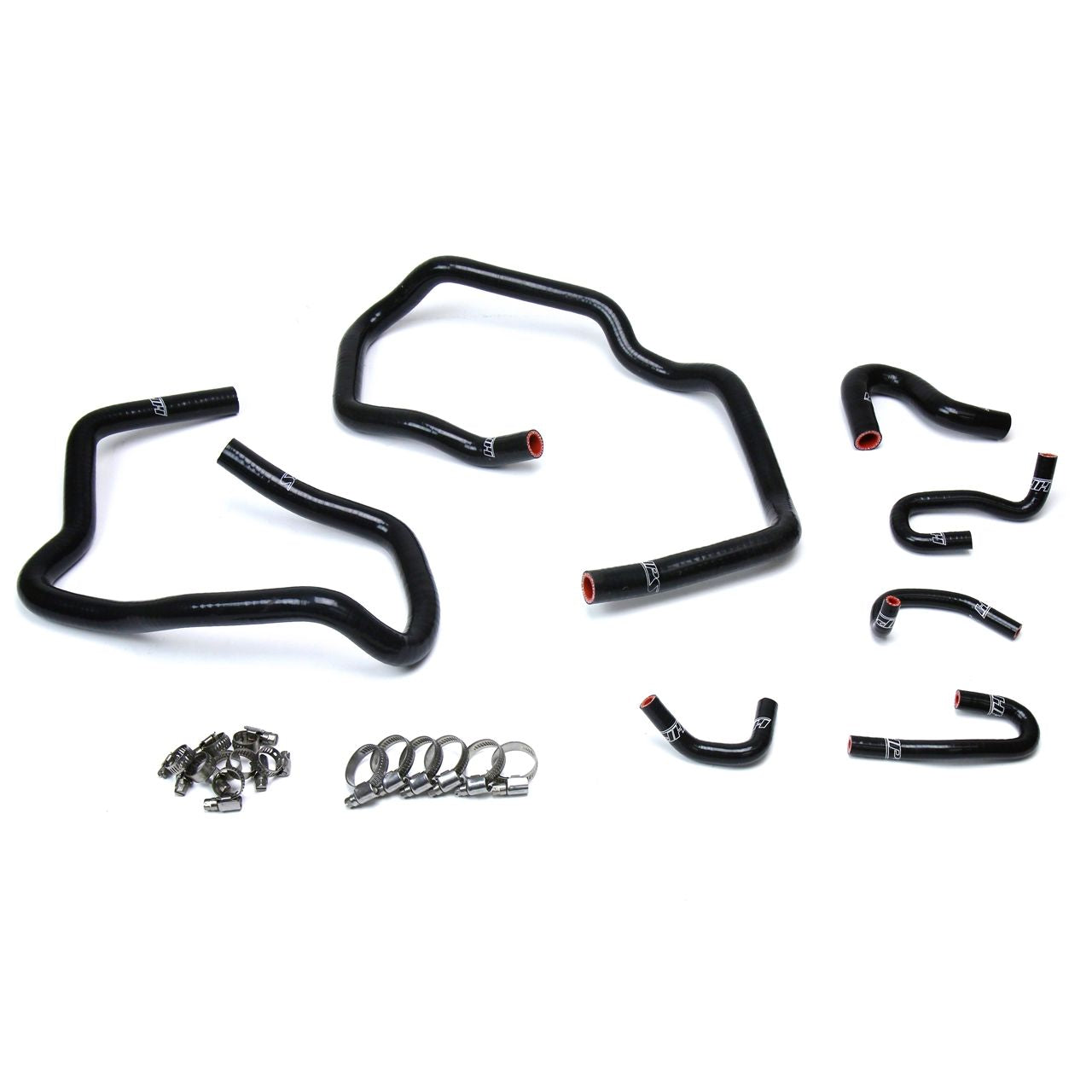 HPS Reinforced Black Silicone Heater Hose Kit Coolant for Toyota 10-14 FJ Cruiser 4.0L V6