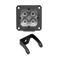 Thumbnail for XK Glow Flush Mount XKchrome 20w LED Cube Light w/ RGB Accent Light Kit w/ Cntrlr- Driving Beam 2pc