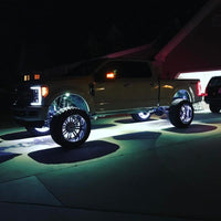 Thumbnail for Oracle LED Illuminated Wheel Rings - White SEE WARRANTY