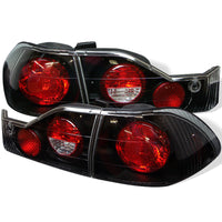 Thumbnail for Spyder Honda Accord 98-00 4Dr Euro Style Tail Lights Black ALT-YD-HA98-BK