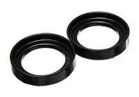 Thumbnail for Energy Suspension 96-00 Honda Civic/CRX / 99-00 Honda Civic Si Black Front Coil Spring Isolator Set