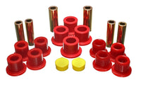 Thumbnail for Energy Suspension Rear Leaf Spring Bushing Set - Red