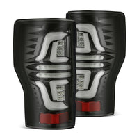 Thumbnail for AlphaRex 17-19 Ford F250 Super Duty PRO-Series LED Tail Lights Jet Black (w/o Blind Spot Sensor)