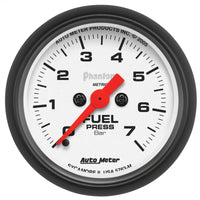 Thumbnail for AutoMeter Gauge Fuel Pressure 2-1/16in. 7Bar Digital Stepper Motor Phantom