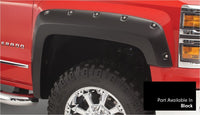 Thumbnail for Bushwacker 16-18 Chevy Silverado 1500 Fleetside Pocket Style Flares 4pc 69.3in Bed - Black