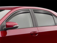Thumbnail for WeatherTech 14+ Toyota Corolla Front & Rear Window Deflectors - Dark Smoke