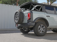 Thumbnail for aFe Vulcan 3in 304 SS Axle-Back Exhaust 2021 Ford Bronco L4-2.3L (t)/V6-2.7L (tt) w/ Black Tips