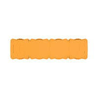 Thumbnail for KC HiLiTES FLEX ERA LED Light Bar 10in. Light Shield - Amber (SHIELD ONLY)