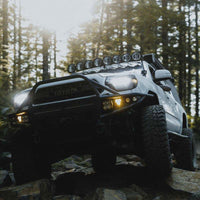 Thumbnail for KC HiLiTES FLEX ERA 3 Dual Mode SAE Fog Lights - 2-Light Master Kit for Toyota Aftermarket Bumper