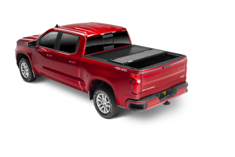 UnderCover 14-18 Chevy Silverado 1500 (19 Legacy) 5.8ft Ultra Flex Bed Cover - Black Textured