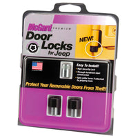 Thumbnail for McGard 07-17 Jeep Wrangler JK / Unlimited JK 2-Door Lock Set - (2 Locks)