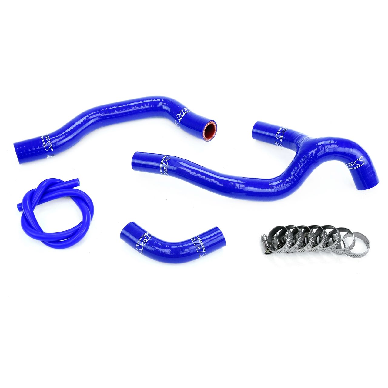 HPS Blue Reinforced Silicone Radiator Hose Kit Coolant for Honda 05-08 CRF450R