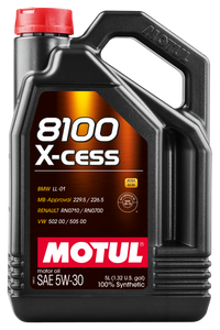 Thumbnail for Motul Synthetic Engine Oil 8100 5W30 X-CESS 5L