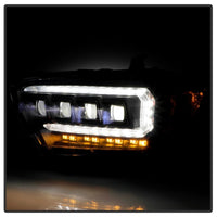 Thumbnail for Spyder 16-20 Toyota Tacoma LED Model Only High-Power LED Headlights - Black PRO-YD-TT16LEDAP-BK