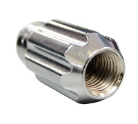 Thumbnail for NRG 500 Series M12 X 1.5 Bullet Shape Steel Lug Nut Set - 21 Pc w/Lock Key - Silver