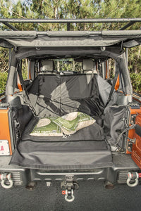 Thumbnail for Rugged Ridge C3 Cargo Cover w/Subwoofer 07-14 JKU 4 Door