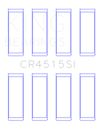 Thumbnail for King Ford/Mazda 2.0L Duratec (Size +0.25) Silicon Bi-Metal Aluminum Rod Bearing Set