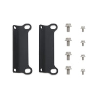 Thumbnail for Mishimoto Universal 10in. Heavy-Duty Oil Cooler Fan Shroud - Micro Wrinkle Black