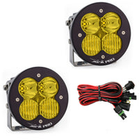 Thumbnail for Baja Designs XL R Pro Series Driving Combo Pattern Pair LED Light Pods - Amber