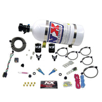 Thumbnail for Nitrous Express Dodge EFI Full Race Dual Nozzle Nitrous Kit (100-300HP) w/10lb Bottle