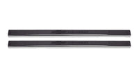 Thumbnail for Putco 2020 Chevy Silv LD/HD Double/Regular Cab w/ Bow Tie Etching (2pcs) Black Platinum Door Sills
