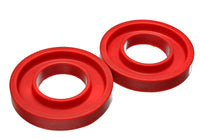 Thumbnail for Energy Suspension Coil Spring Isolator Set - Red