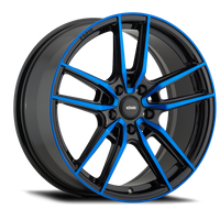 Thumbnail for Konig Myth 19x8.5 5x114.3 ET40 Gloss Black w/ Blue Tinted Clearcoat