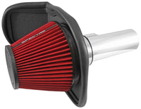 Thumbnail for Spectre 11-15 Chevy Cruze 1.4L Air Intake Kit - Polished w/Red Filter