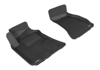Thumbnail for 3D MAXpider 2008-2010 Dodge Challenger Kagu 1st Row Floormat - Black