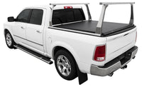 Thumbnail for Access ADARAC Aluminum Uprights 12in Vertical Kit (2 Uprights w/ 1 66in Cross Bar) Silver Truck Rack