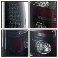 Thumbnail for Spyder Chevy Silverado 1500 99-02 (Not Fit Stepside) LED Tail Lights Blk Smke ALT-YD-CS99-LED-BSM