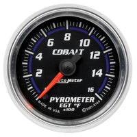 Thumbnail for Autometer Cobalt 52mm 1600 Deg F Electronic Pyrometer Gauge
