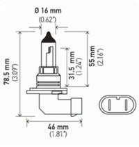 Thumbnail for Hella 9006 12V 55W Halogen Bulb