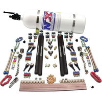Thumbnail for Nitrous Express SX2 Dual Stage/Alcohol - 8 Solenoid Nitrous Kit (200-1200HP) w/15lb Bottle