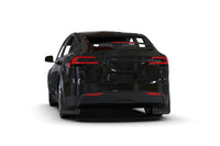 Thumbnail for Rally Armor 2022 Tesla Model X/X Plaid Black UR Mud Flap - Metallic Black Logo