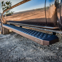 Thumbnail for Westin Grate Steps Running Boards 79 in - Textured Black