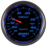 Thumbnail for AutoMeter Gauge Vac/Boost 2-5/8in. 30Inhg-45PSI Mechanical Cobalt
