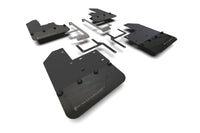 Thumbnail for Rally Armor 19-24 Jeep JT Gladiator (Mojave/Rubicon) Black Mud Flap w/Grey Logo