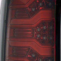 Thumbnail for AlphaRex 14-18 Chevrolet Silverado 1500 PRO-Series LED Tail Lights Red Smoke