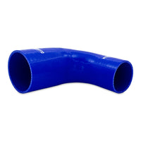 Thumbnail for Mishimoto Silicone Reducer Coupler 90 Degree 2.5in to 4in - Blue