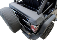 Thumbnail for Rampage 2007-2018 Jeep Wrangler(JK) Unlimited Soft Top Storage Boot - Black Diamond