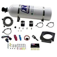 Thumbnail for Nitrous Express 15-17 Ford Mustang GT350 5.2L Nitrous Plate Kit w/15lb Bottle