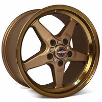 Thumbnail for Race Star 92 Drag Star Bracket Racer 17x9.5 5x4.75BC 6.875BS Bronze Wheel