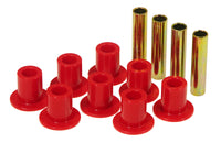 Thumbnail for Prothane 87-96 Jeep Front Spring & Shackle Bushings - Red