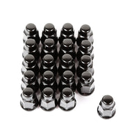 Thumbnail for Rugged Ridge Wheel Lug Nut Set of 20 Black 1/2-20