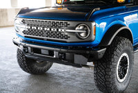 Thumbnail for DV8 Offroad 21-22 Ford Bronco Factory Front Bumper License Relocation Bracket - Side
