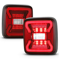 Thumbnail for ANZO 18-19 Jeep Wrangler JL LED Taillights Black
