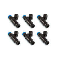 Thumbnail for Injector Dynamics 2600-XDS Injectors - 48mm Length - 14mm Top - 14mm Bottom Adapter (Set of 6)