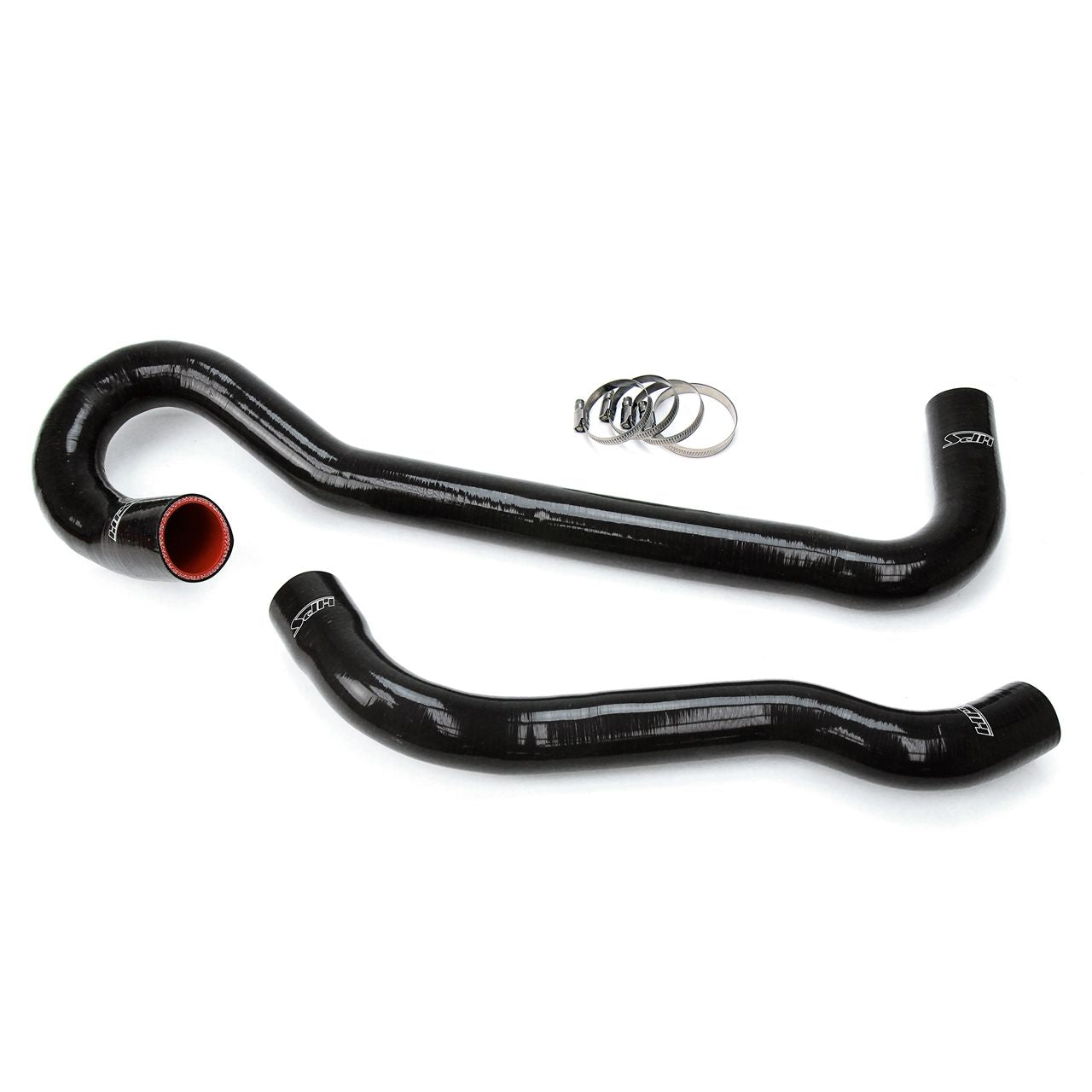 HPS Black Reinforced Silicone Radiator Hose Kit Coolant for Jeep 05-08 Grand Cherokee 5.7L V8 WK1