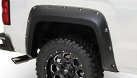 Thumbnail for Bushwacker 16-18 GMC Sierra 1500 Pocket Style Flares 4pc - Black